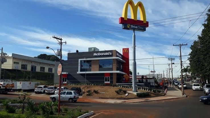 Obra realizada no McDonald’s